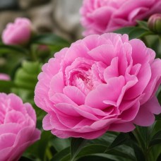 Herbaceous Peony 'Dinner Plate'